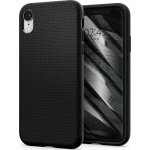 Θήκη Σιλικόνης Spigen Liquid Air Back Cover για iPhone Xr Μαύρο Mατ