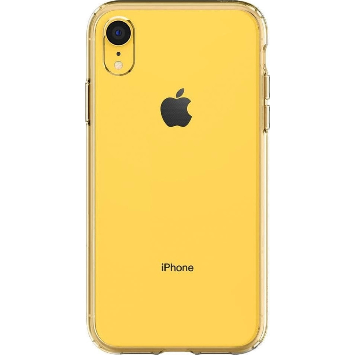 Θήκη Σιλικόνης Spigen Liquid Crystal Back Cover για iPhone Xr Διάφανο 6