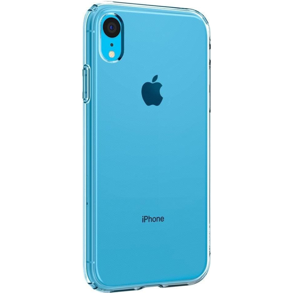 Θήκη Σιλικόνης Spigen Liquid Crystal Back Cover για iPhone Xr Διάφανο 9