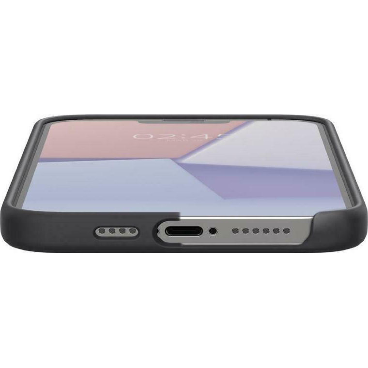 Θήκη Σιλικόνης Spigen Silicone Fit Back Cover για iPhone 13 Pro Μαύρο 4