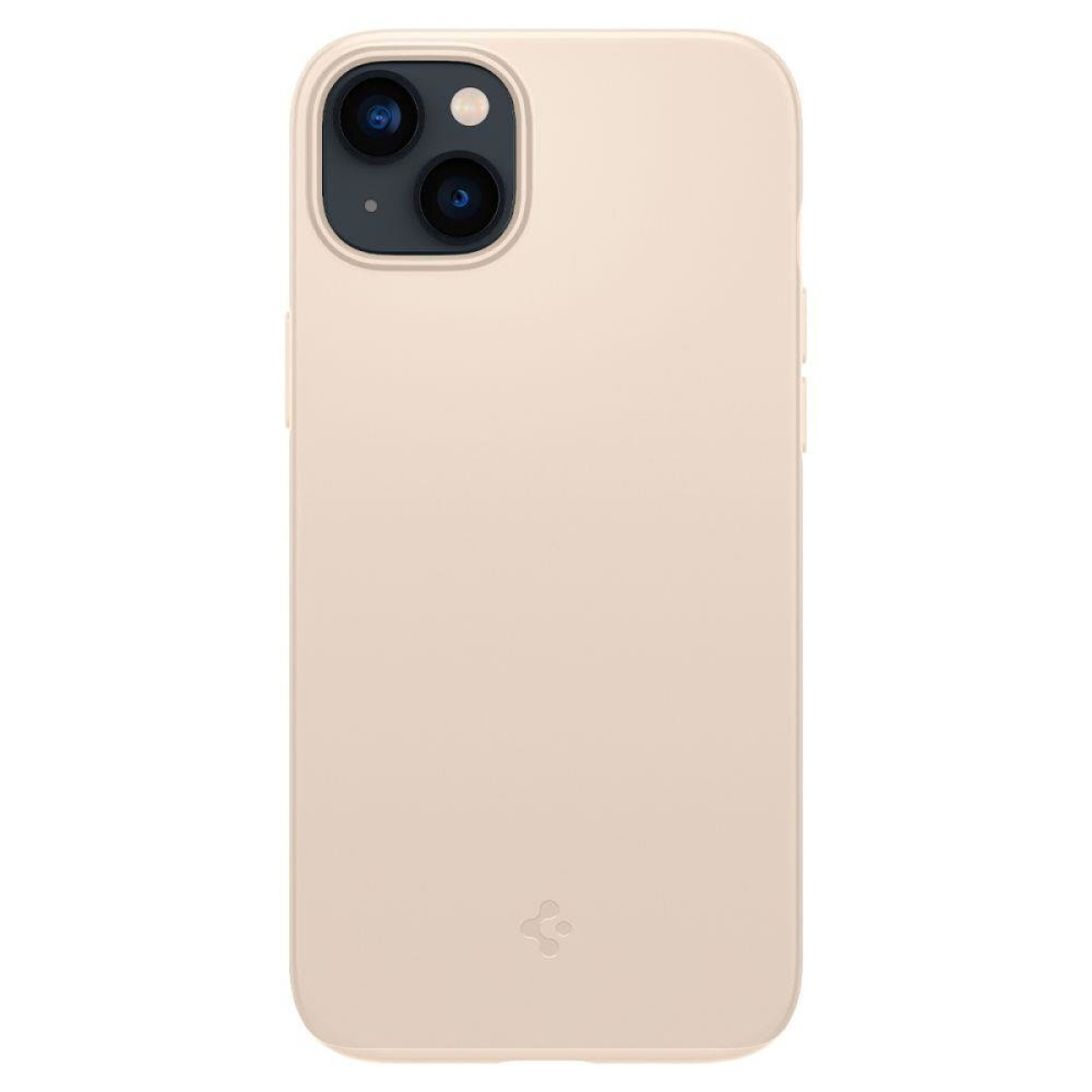 Θήκη Σιλικόνης Spigen Thin Fit Back Cover Σιλικόνης για Apple iPhone 14 Sand Beige 2 1