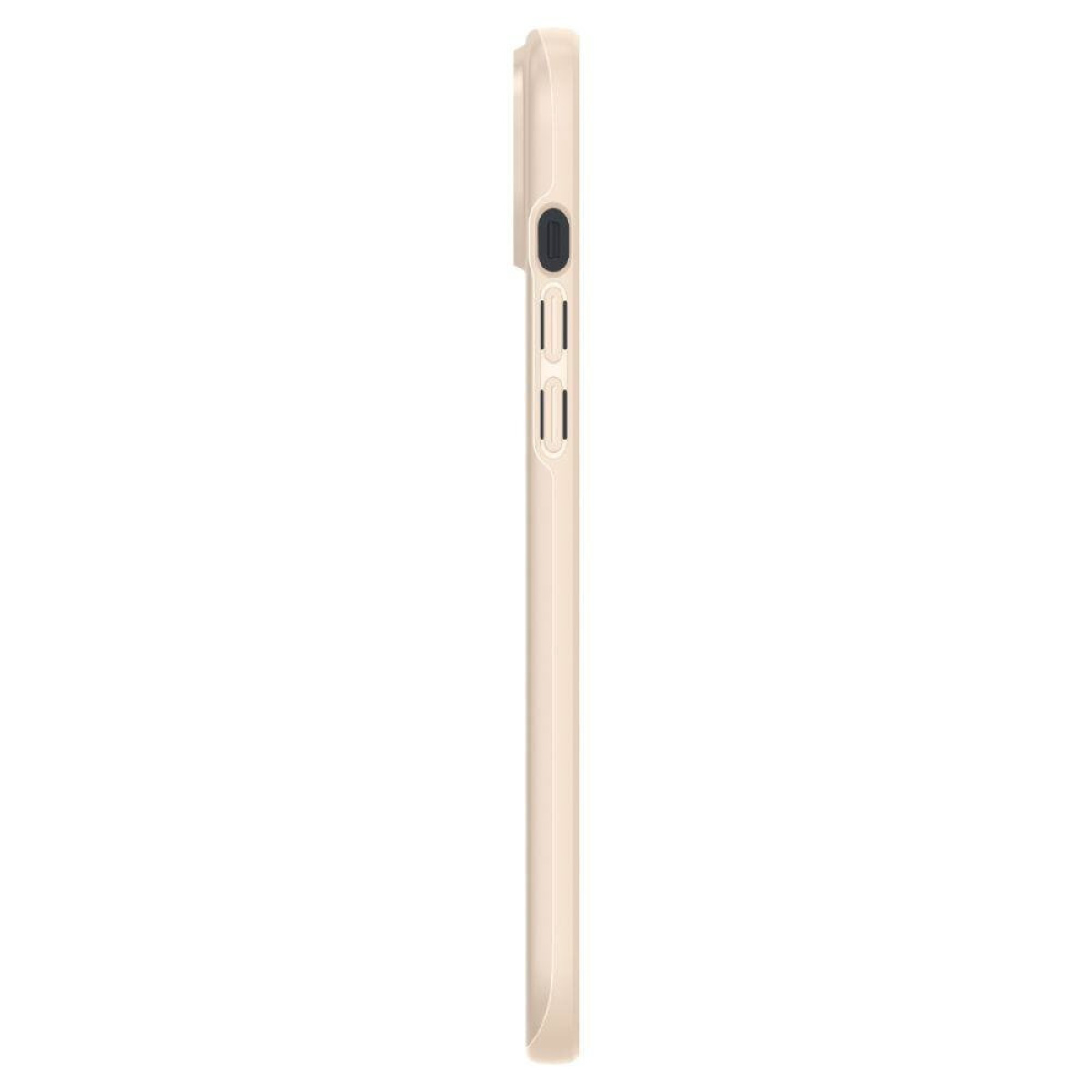 Θήκη Σιλικόνης Spigen Thin Fit Back Cover Σιλικόνης για Apple iPhone 14 Sand Beige 5 1