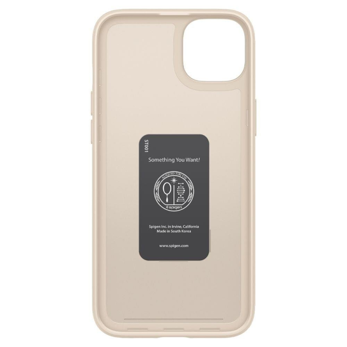 Θήκη Σιλικόνης Spigen Thin Fit Back Cover Σιλικόνης για Apple iPhone 14 Sand Beige 8