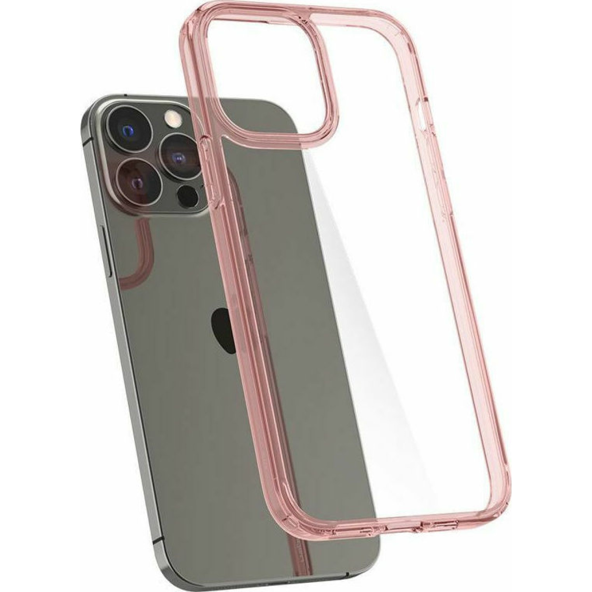 Θήκη Σιλικόνης Spigen Ultra Hybrid Back Cover για iPhone 13 Pro Ροζ 4