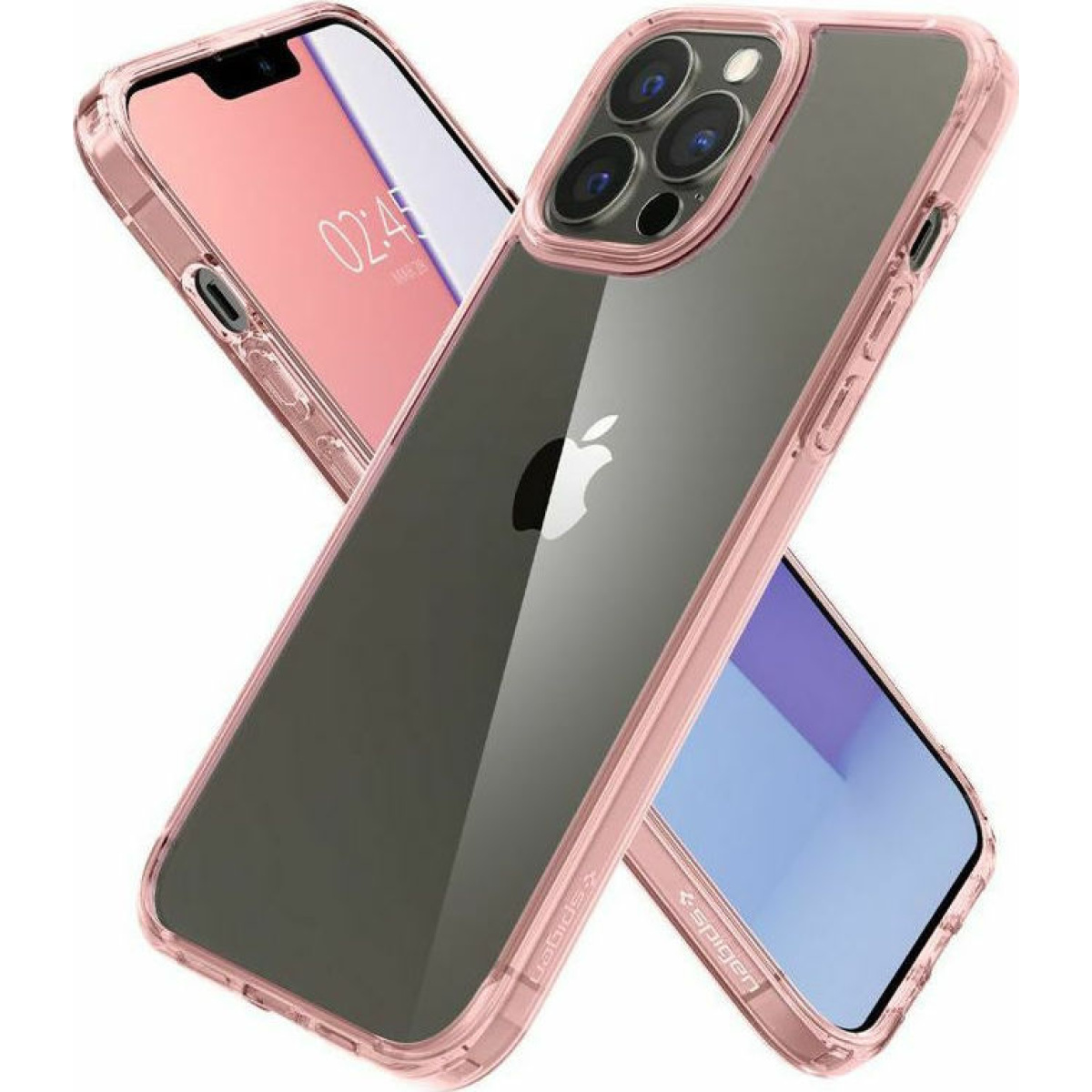 Θήκη Σιλικόνης Spigen Ultra Hybrid Back Cover για iPhone 13 Pro Ροζ 6