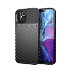 Θήκη Σιλικόνης Thunder Case Flexible Tough Rugged για iPhone 12 Pro Max Μαύρο