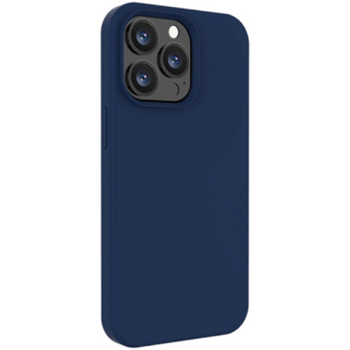 Θήκη Σιλικόνης ΟΕΜ για iPhone 13 Pro Max Διάφανο σκουρο μπλε