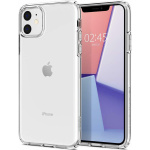 Θήκη Σιλικόνης Spigen Liquid Crystal Back Cover για iPhone 11 Διάφανο