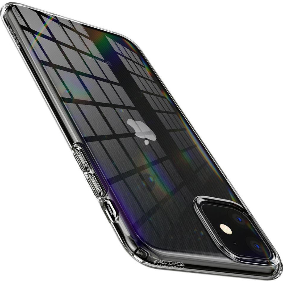 Θήκη Σιλικόνης Spigen Liquid Crystal Back Cover για iPhone 11 Διάφανο 4