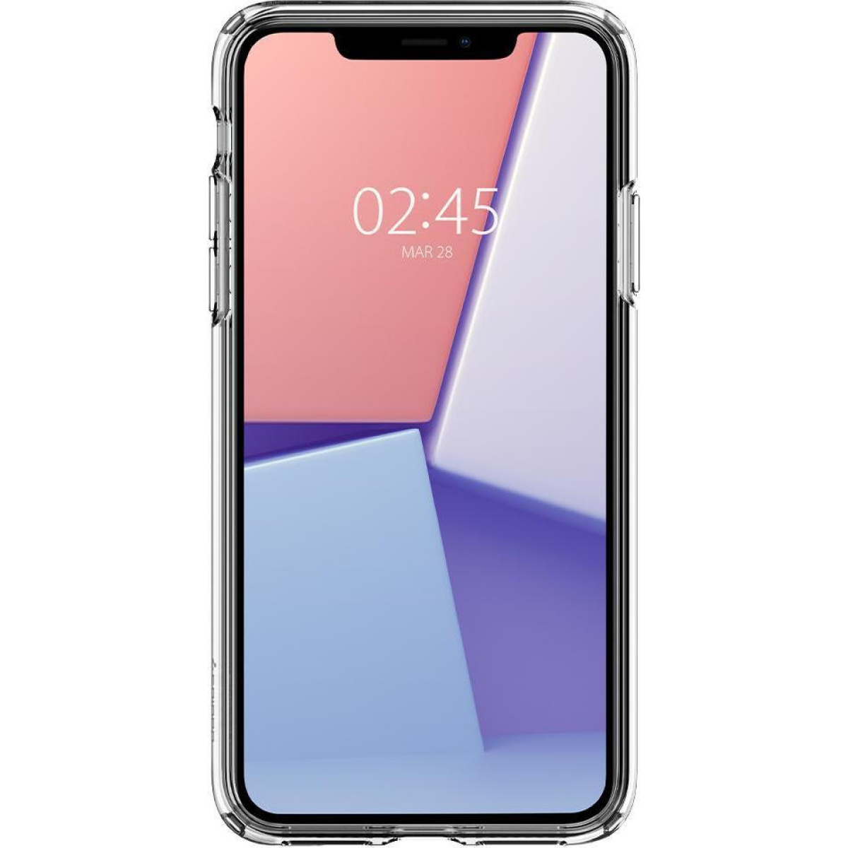 Θήκη Σιλικόνης Spigen Liquid Crystal Back Cover για iPhone 11 Διάφανο 5