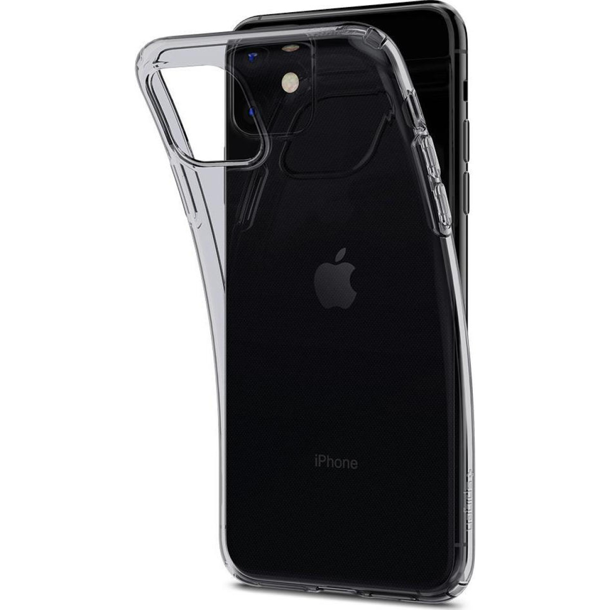 Θήκη Σιλικόνης Spigen Liquid Crystal Back Cover για iPhone 11 Διάφανο 6