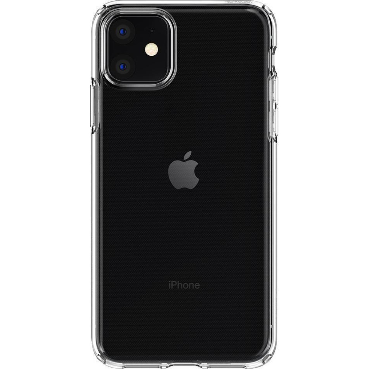 Θήκη Σιλικόνης Spigen Liquid Crystal Back Cover για iPhone 11 Διάφανο 7