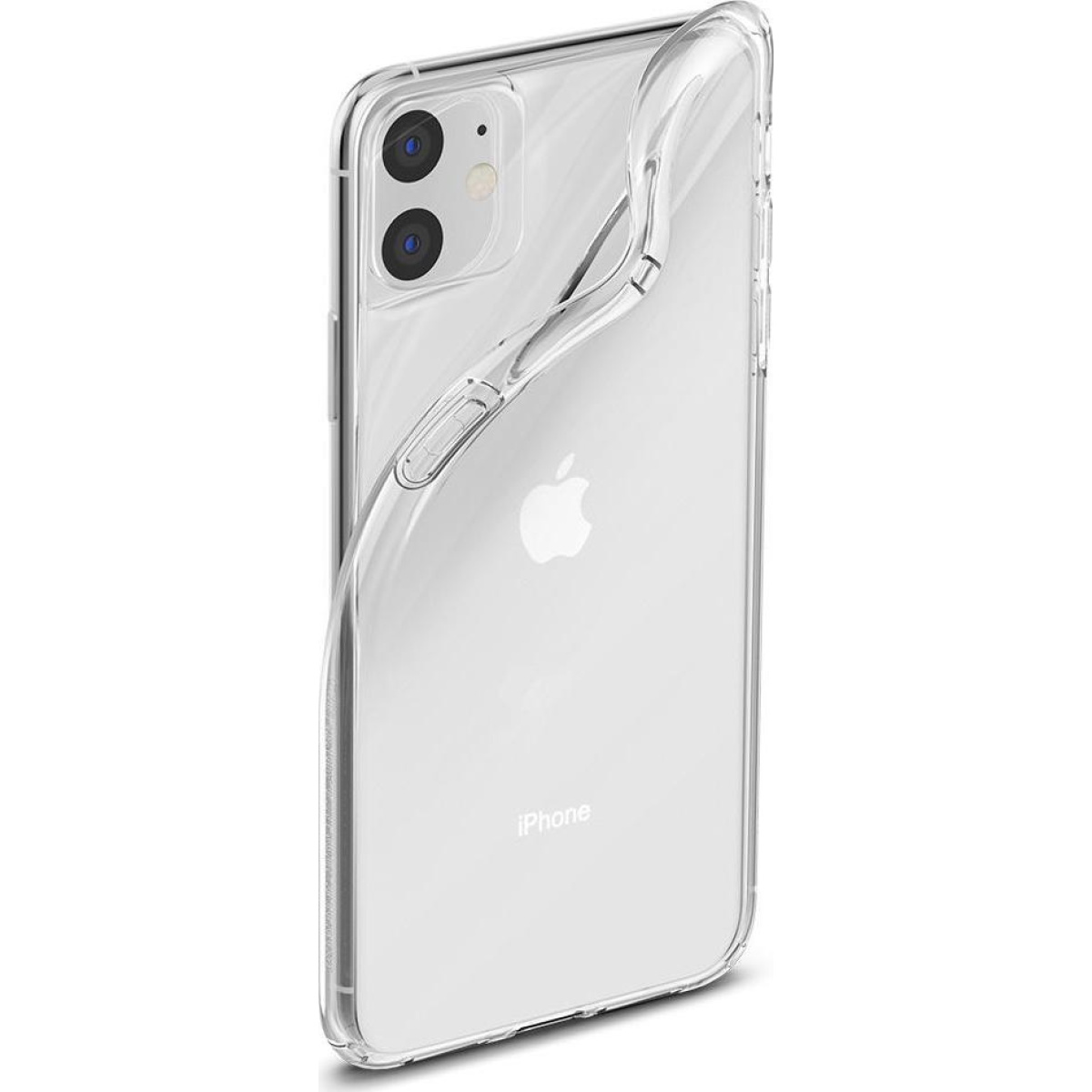 Θήκη Σιλικόνης Spigen Liquid Crystal Back Cover για iPhone 11 Διάφανο 8