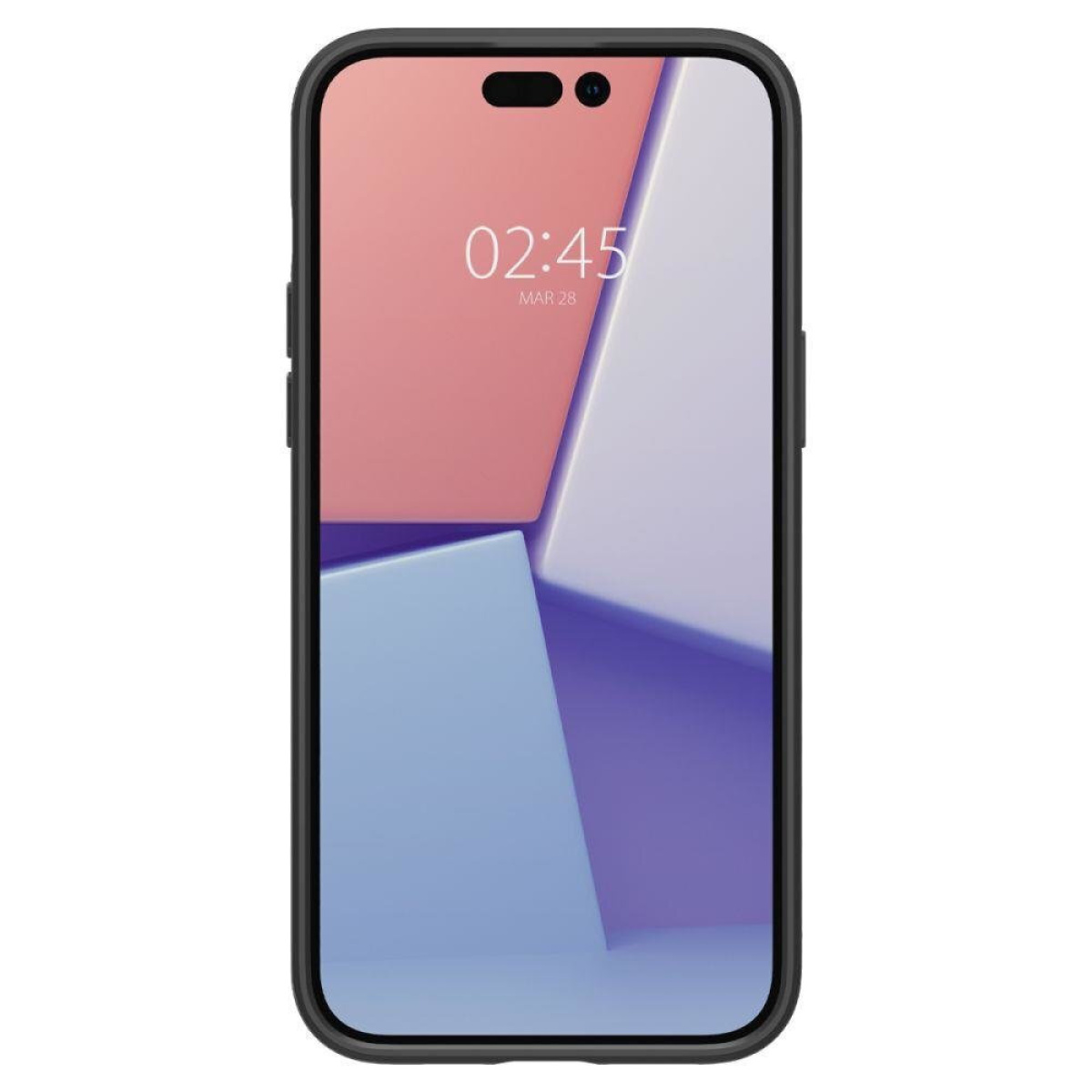 Θήκη Σιλικόνης Spigen Thin Fit Back Cover για Apple iPhone 14 Pro Μαύρο 2