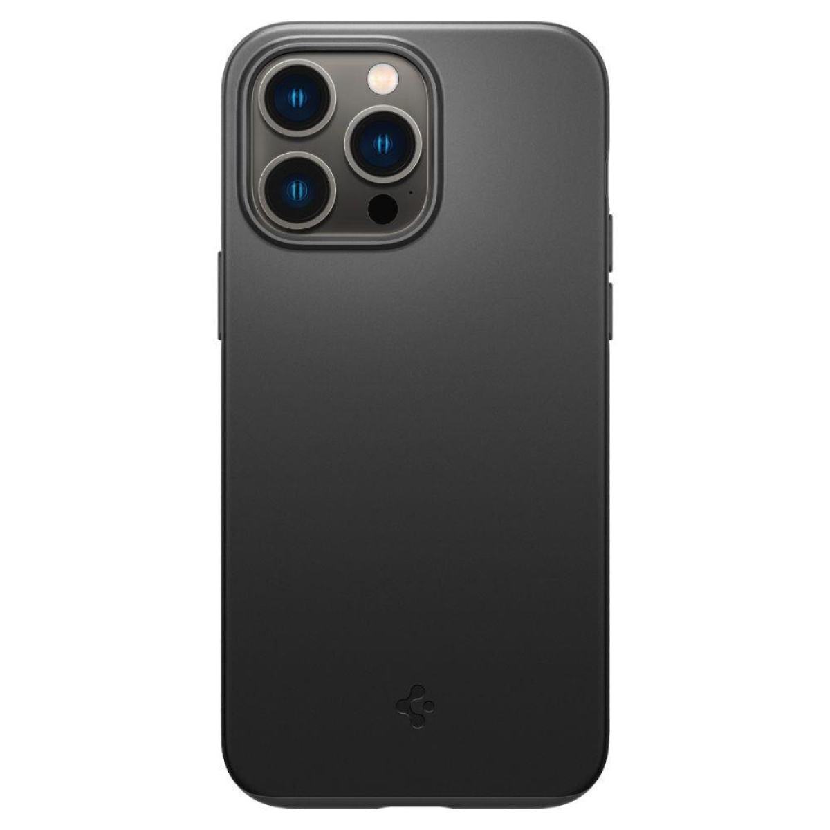Θήκη Σιλικόνης Spigen Thin Fit Back Cover για Apple iPhone 14 Pro Μαύρο 4