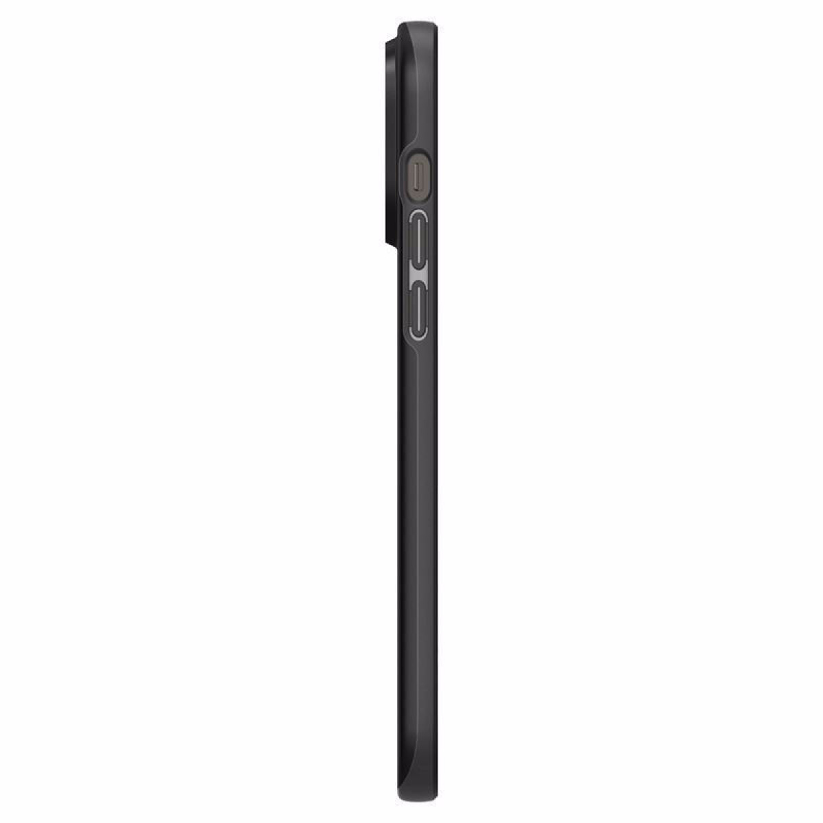 Θήκη Σιλικόνης Spigen Thin Fit Back Cover για Apple iPhone 14 Pro Μαύρο 9