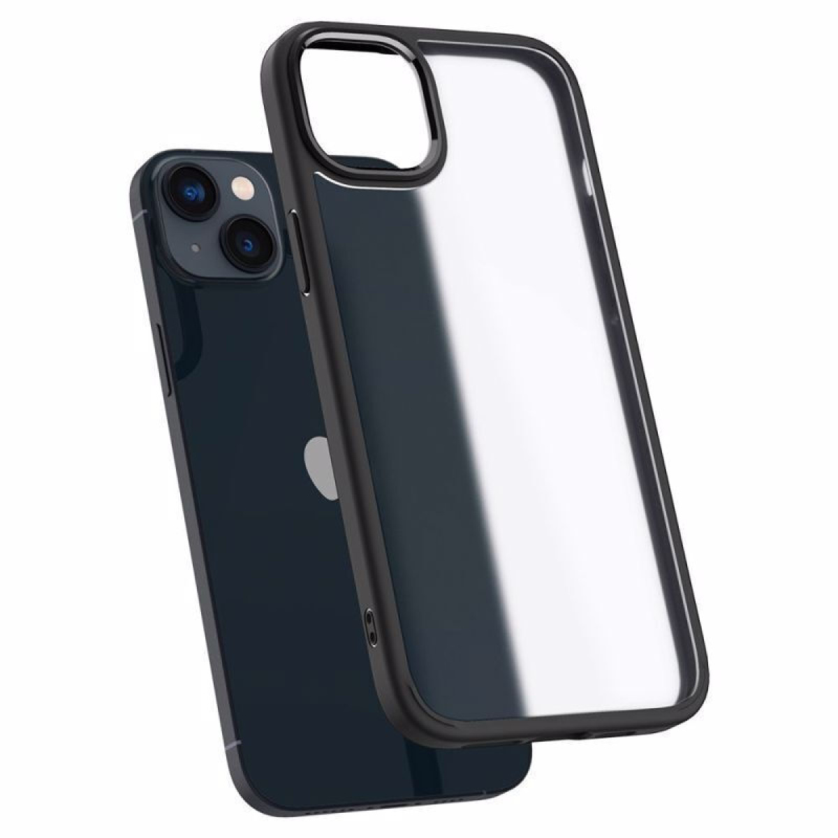 Θήκη Σιλικόνης Πλαστικό Spigen Ultra Hybrid Back Cover για Apple iPhone 14 Μαύρο 5