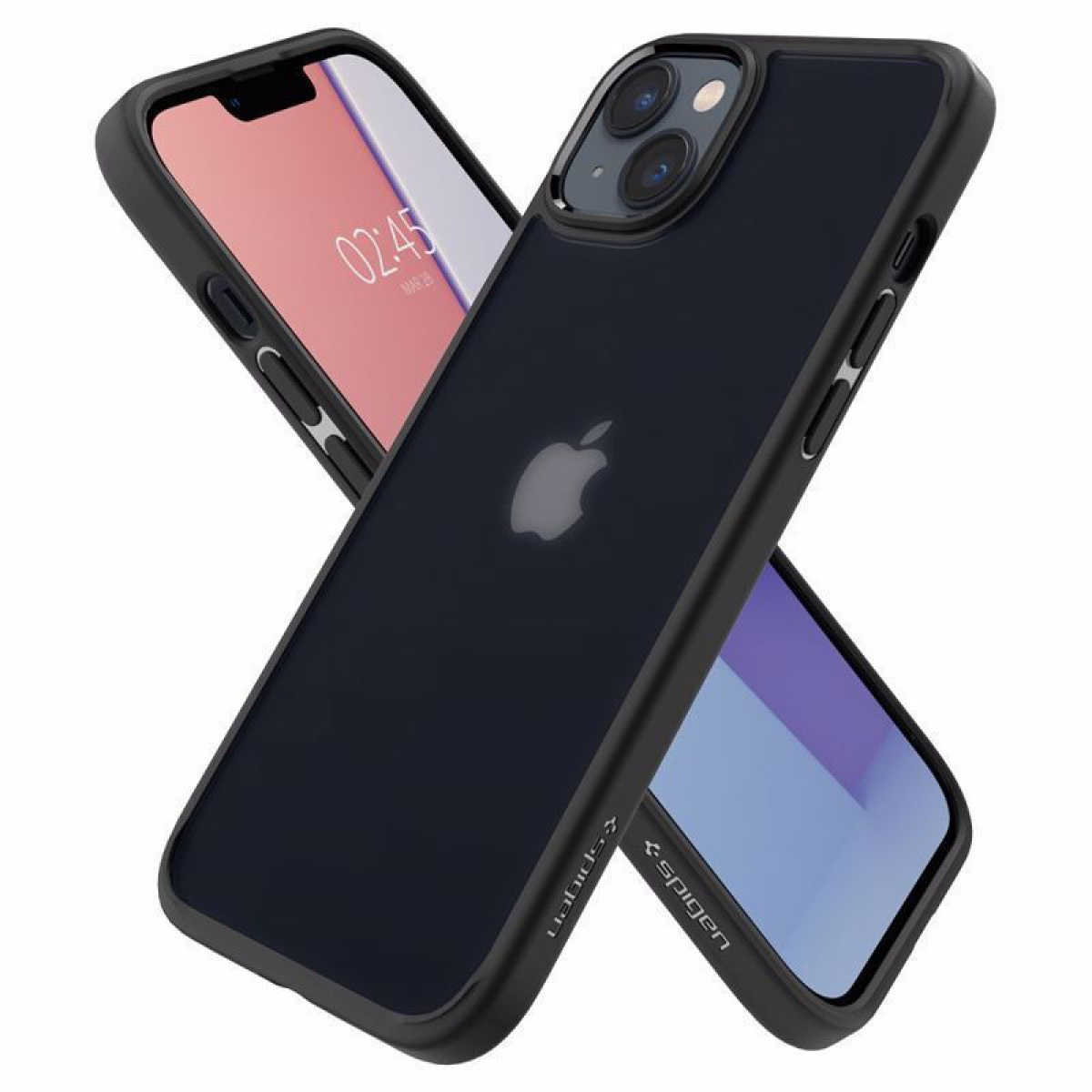 Θήκη Σιλικόνης Πλαστικό Spigen Ultra Hybrid Back Cover για Apple iPhone 14 Μαύρο 6