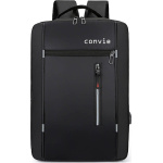 Τσάντα Πλάτης CONVIE BACKPACK HW-1327 15.6 Μαύρο