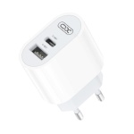 Φορτιστής Τοίχου XO L97  2.4A 2 ΘΥΡΕΣ USB-A USB Type-C