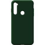 Θήκη Σιλικόνης Soft Touch για Redmi Note 8 Σκούρο Πράσινο