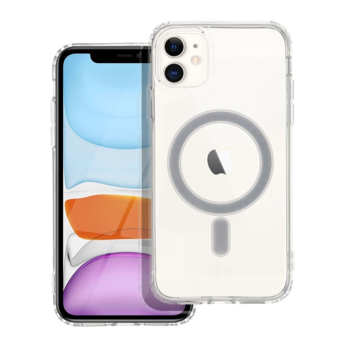 Mag Back Cover Σιλικόνης Διάφανο iPhone 11