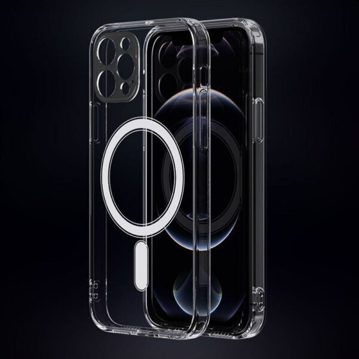 Mag Back Cover Σιλικόνης Διάφανο iPhone 11 2