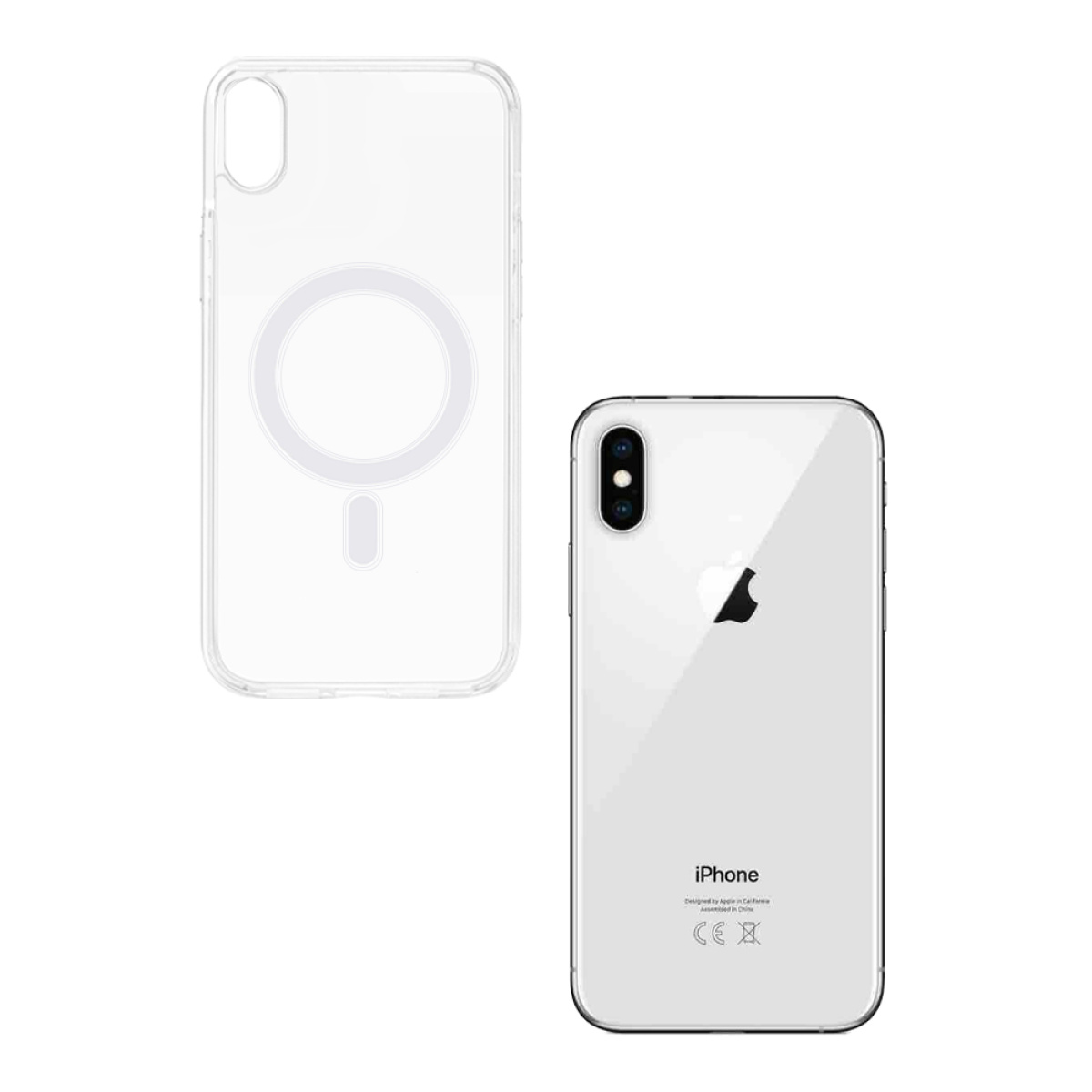 Θήκη Magnetic MagCase Sonique Apple iPhone XS MAX Διάφανο